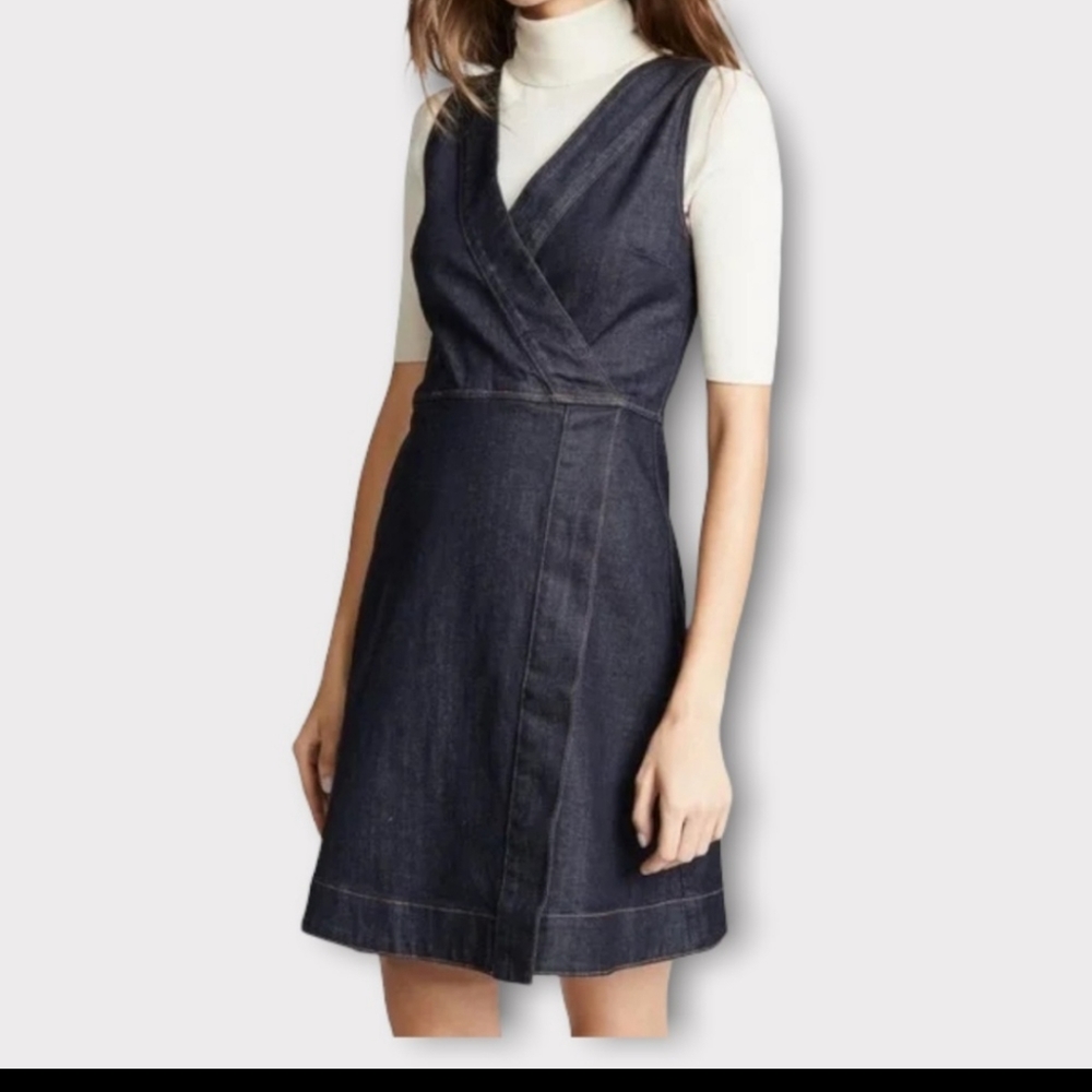 NWT Baldwin Sleeveless Denim Rinse Goldie Dress